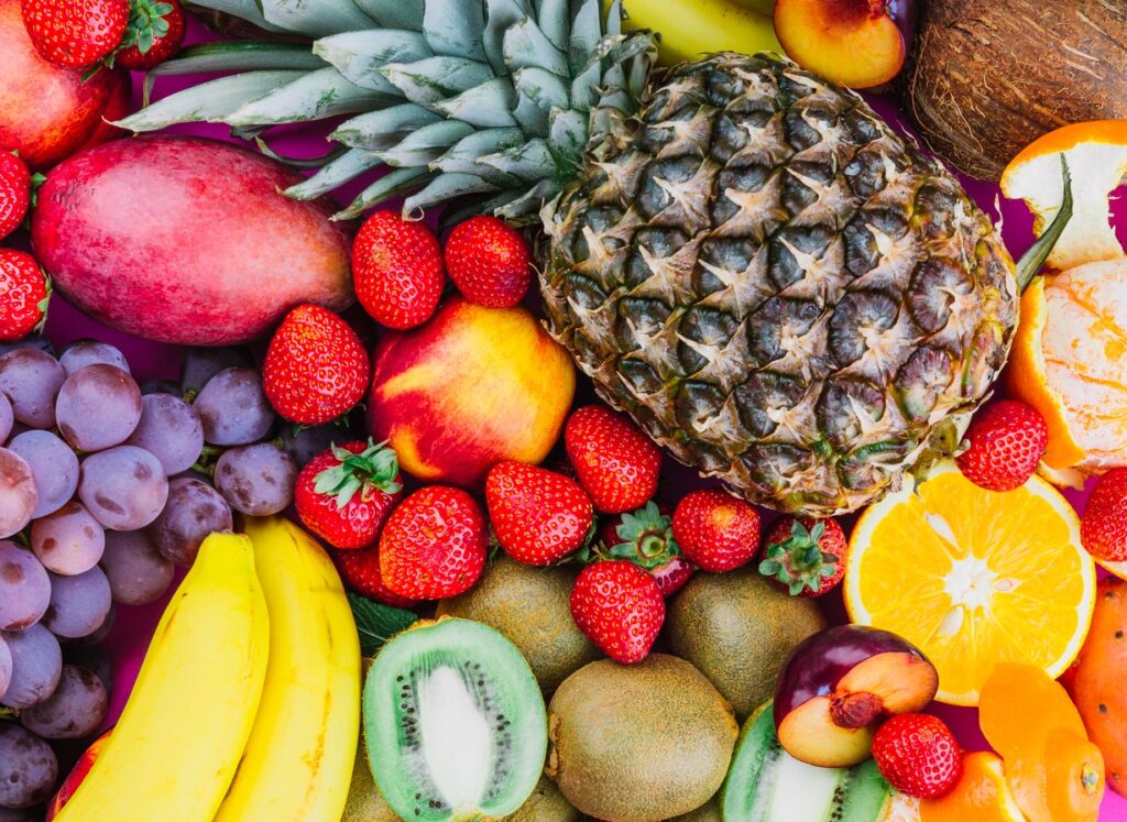mélanges de fruits et légumes